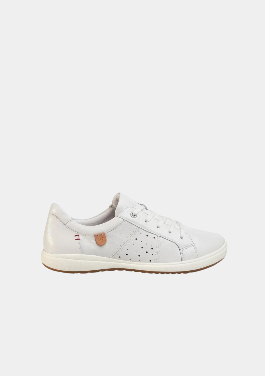 Josef Seibel Casual Leather Trainer - White