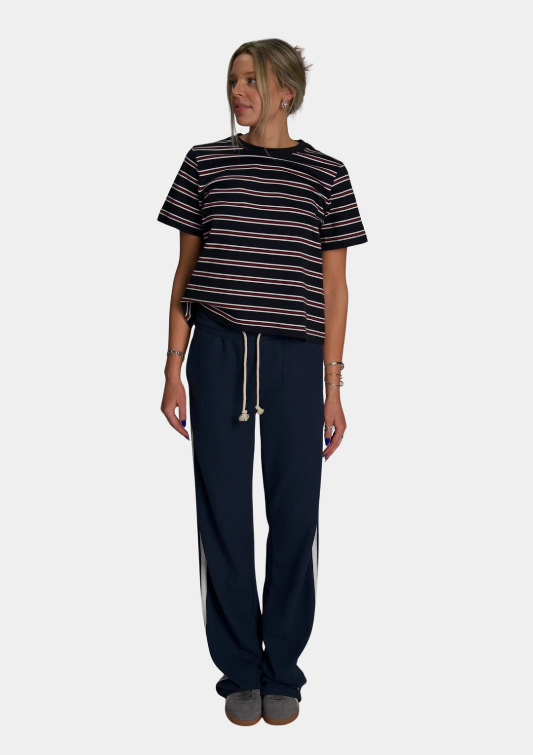 Waffle Track Pants