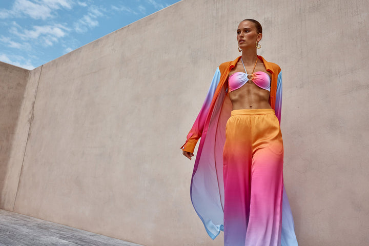 JoJo Pants - Orange Ombre