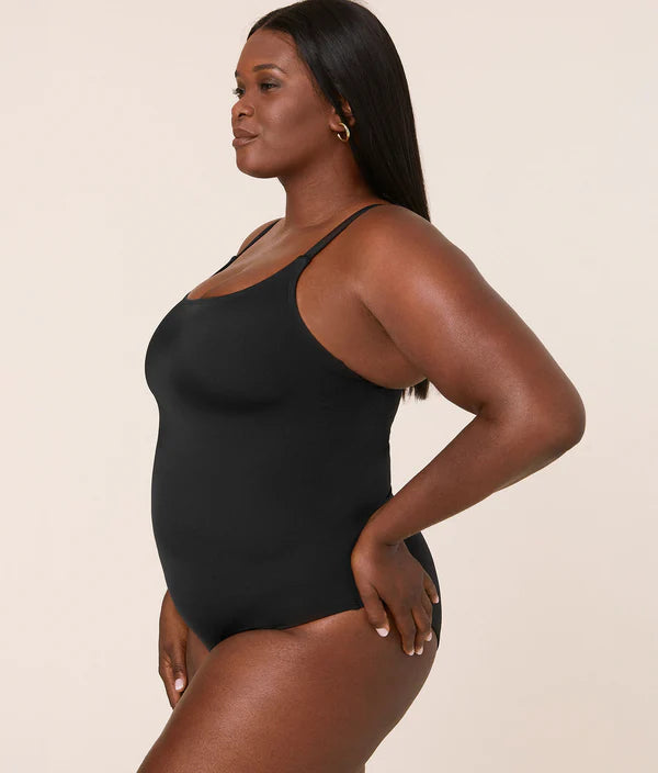 The Amalfi One Piece - Flat - Black - Long Torso