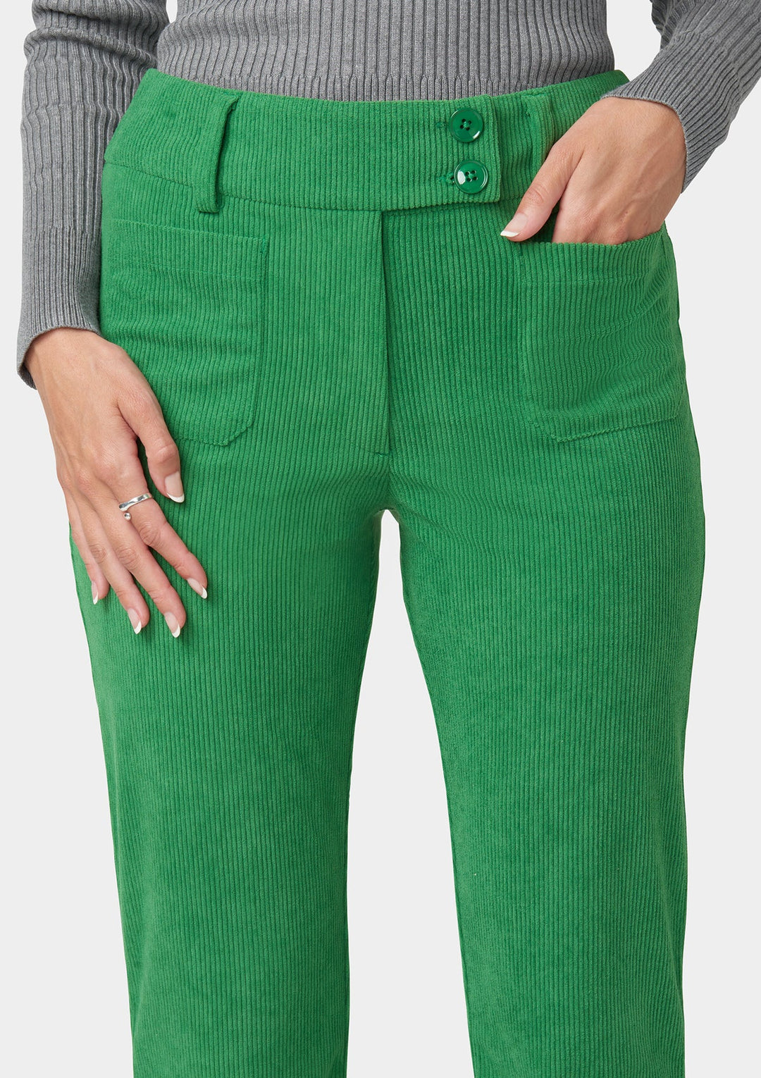 Tall Kingston Corduroy Flare Pants