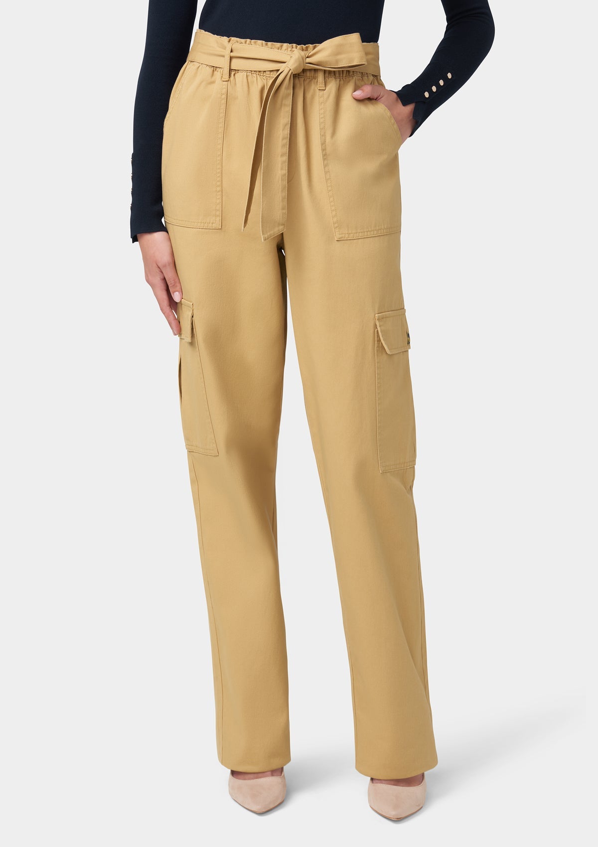Tall Brooklyn Cargo Pants with Tie – Tall Size