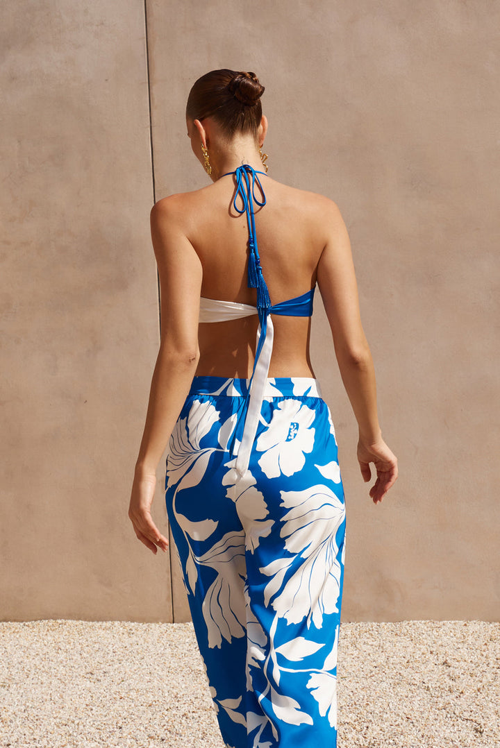 Height of Horizon Bandeau Top - Blue & White