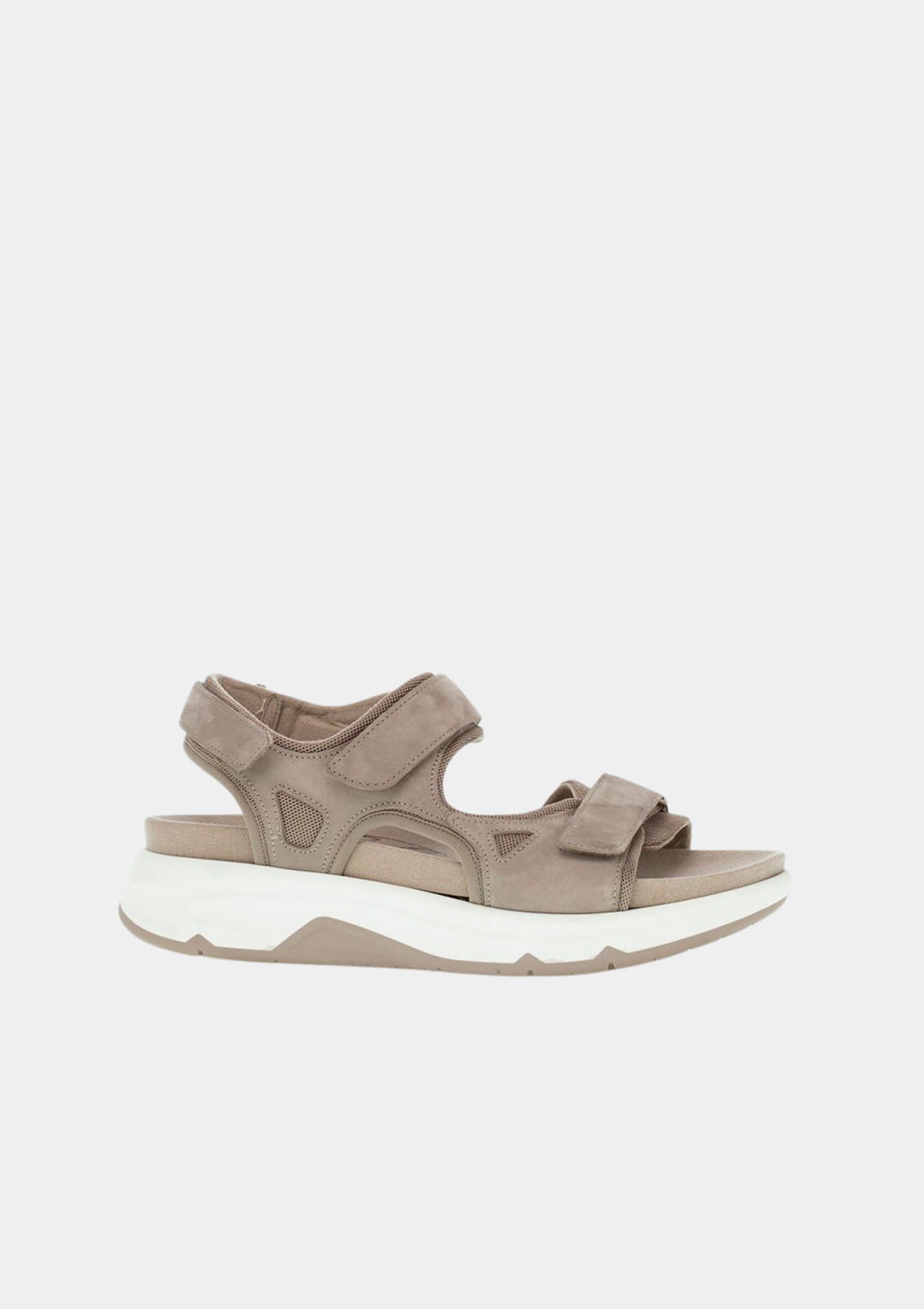 Gabor Sporty Beige Rolling Soft Walking Sandals
