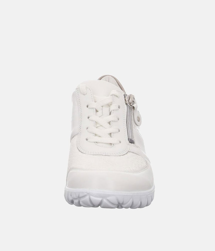 Waldlaufer Sporty White Fashionable Trainers