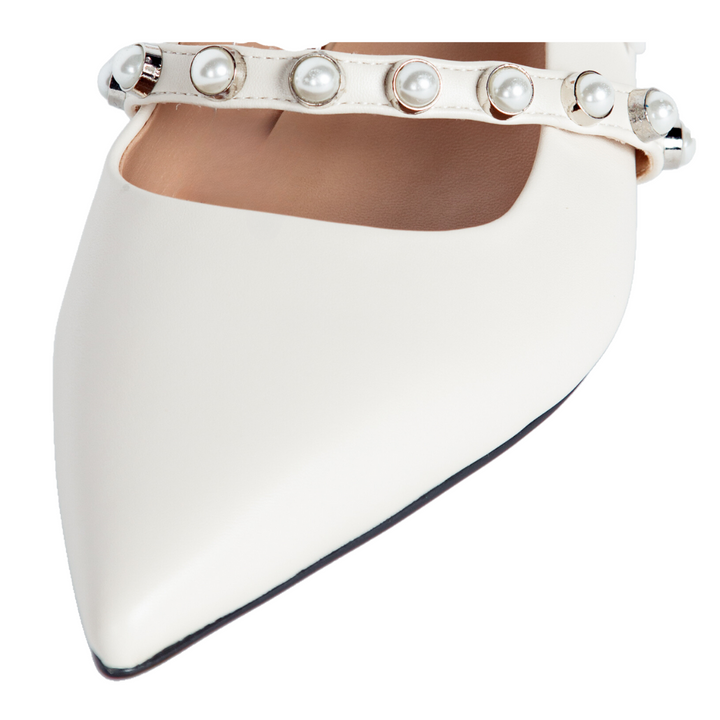 Sophia Slingback Pumps - Ivory