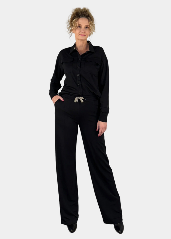 French Terry Tall Cuffed Pants