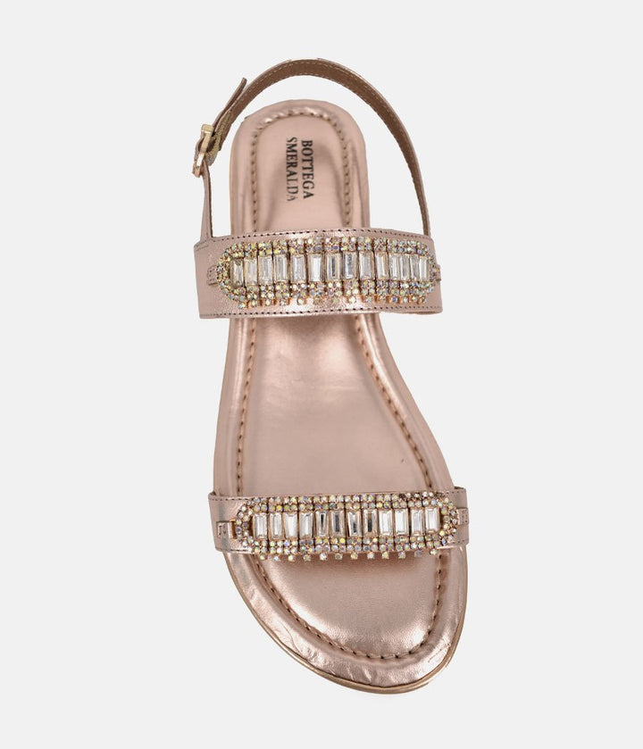 Bottega Opulent Sandals - Rose Gold