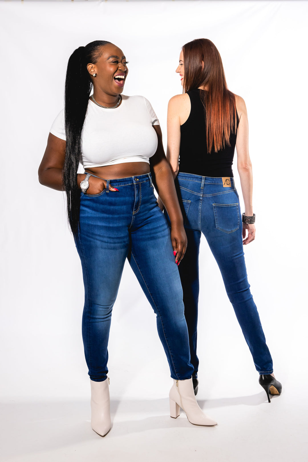 Signature Skinny Jeans - Navy Blue