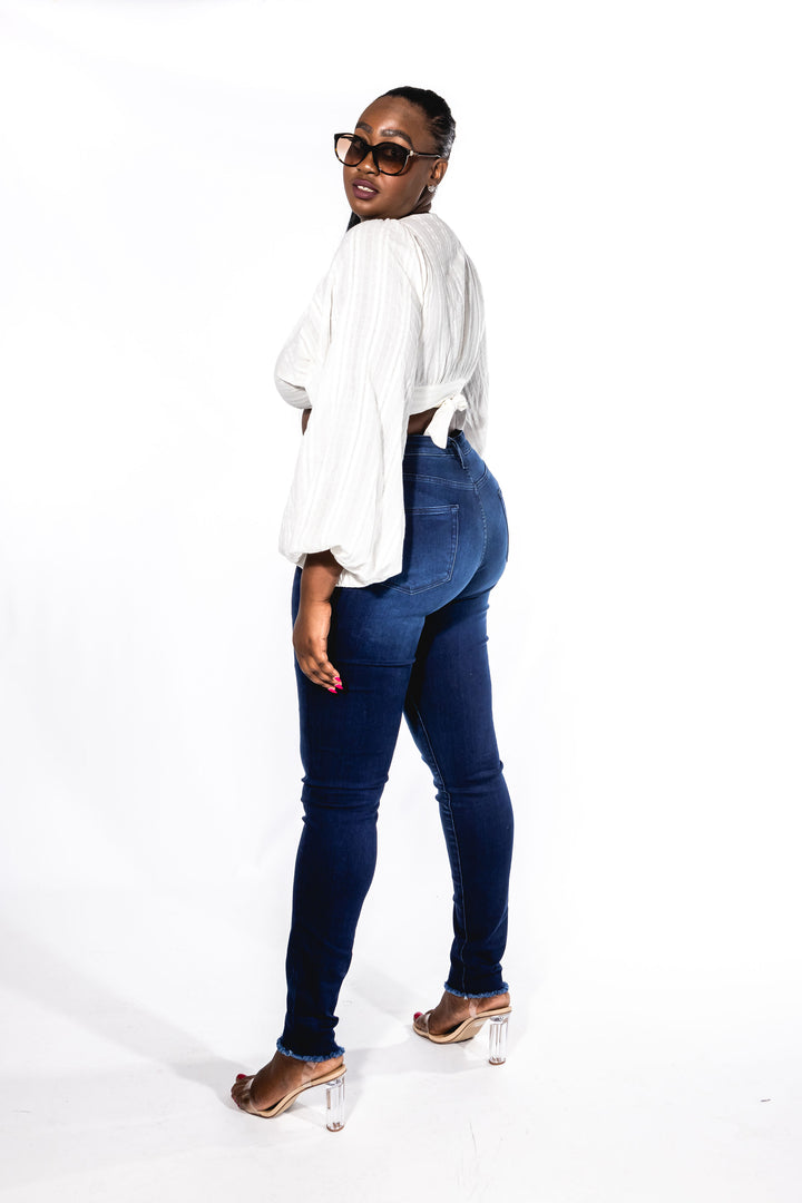 Signature Skinny Jeans - Navy Blue