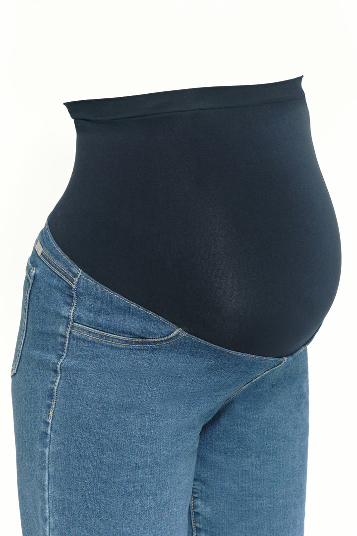 Maternity 34" Baggy Straight Leg Jeans - Iman