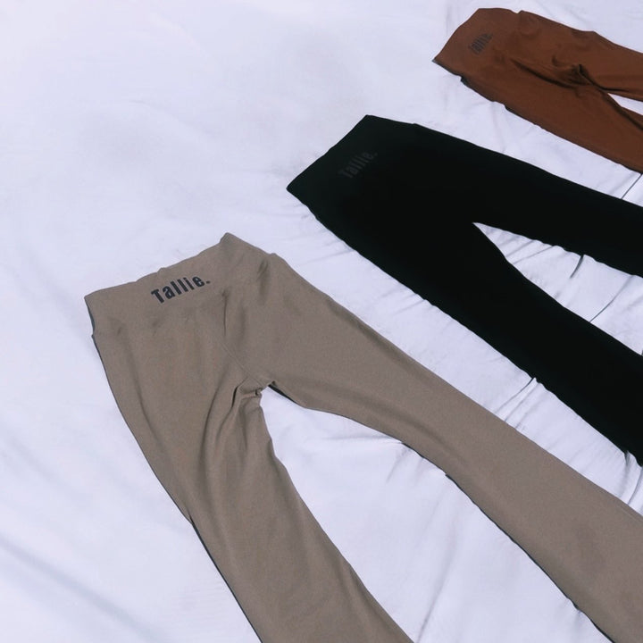 Brown Flare Leggings
