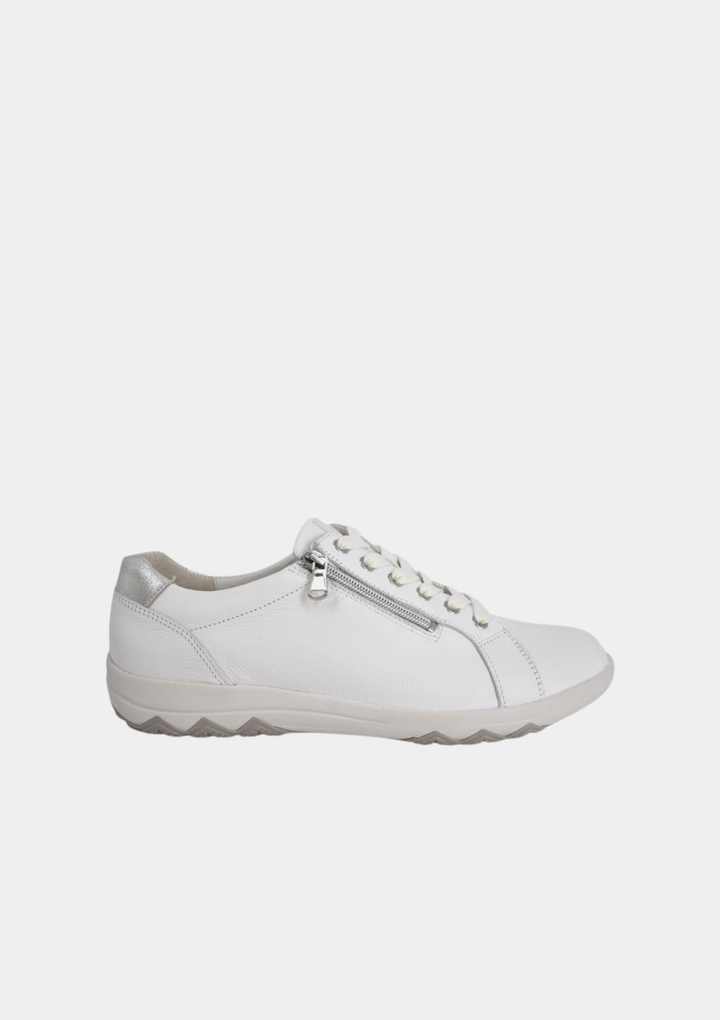 Waldlaufer Classic Leather Sneakers - White