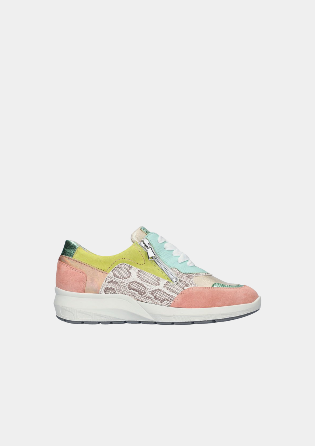 Waldlaufer Vibrant Extra Wide Pastel Sneakers - Multi-Color