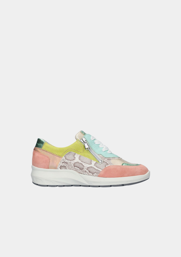 Waldlaufer Vibrant Extra Wide Pastel Sneakers - Multi-Color