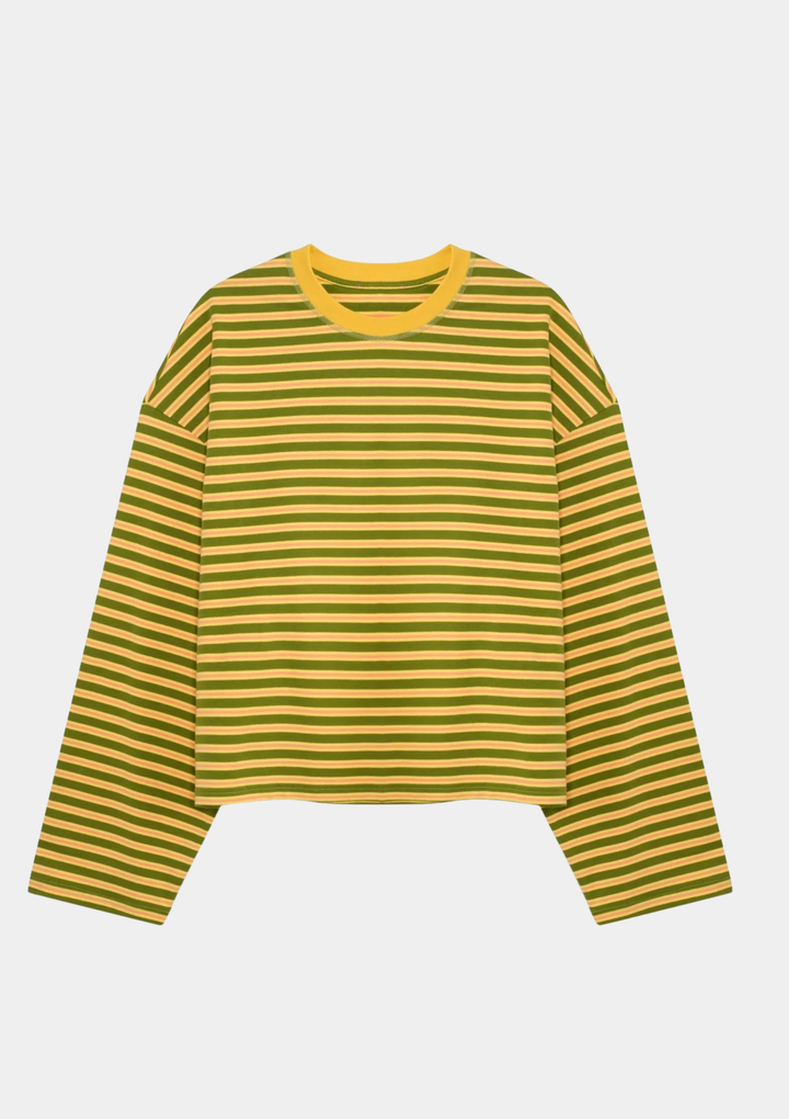 Striped Long Sleeve - Melon