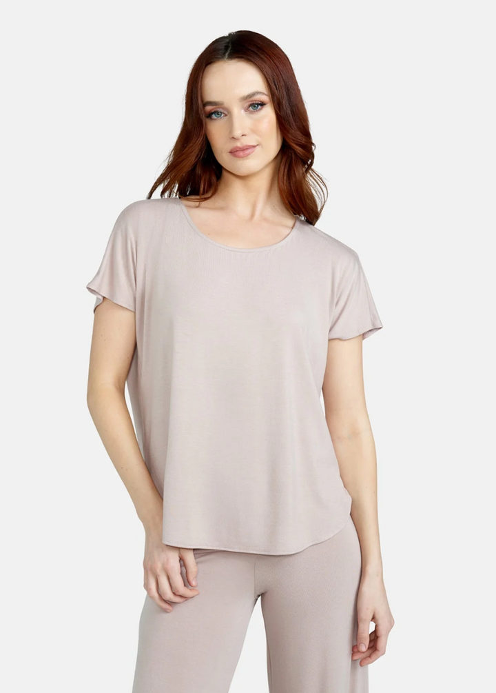 Tall Evelyn Scoop Neck Top