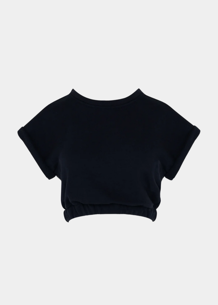 Elastic Hem Lounge Top