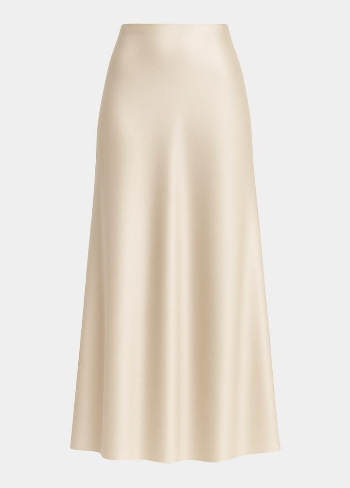 Tall Classic Satin Maxi Skirt