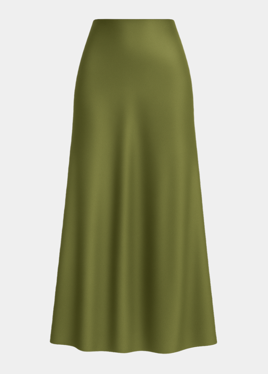 Tall Classic Satin Maxi Skirt