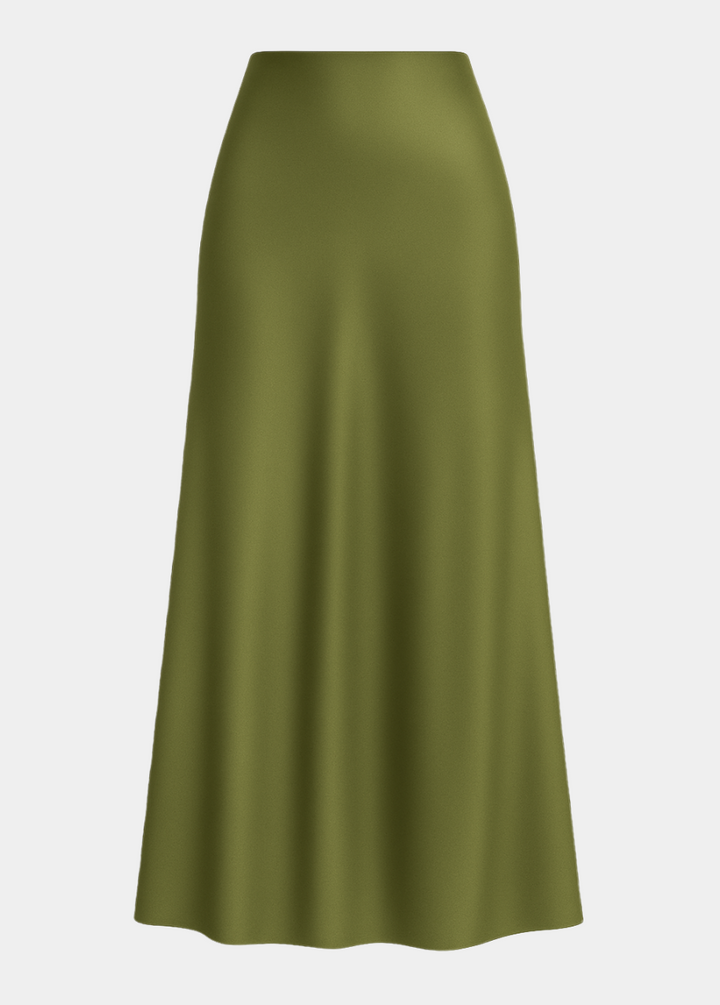Tall Classic Satin Maxi Skirt