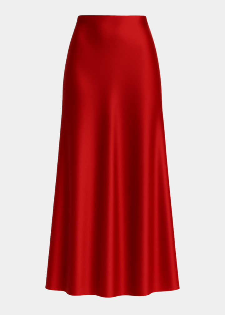 Tall Classic Satin Maxi Skirt