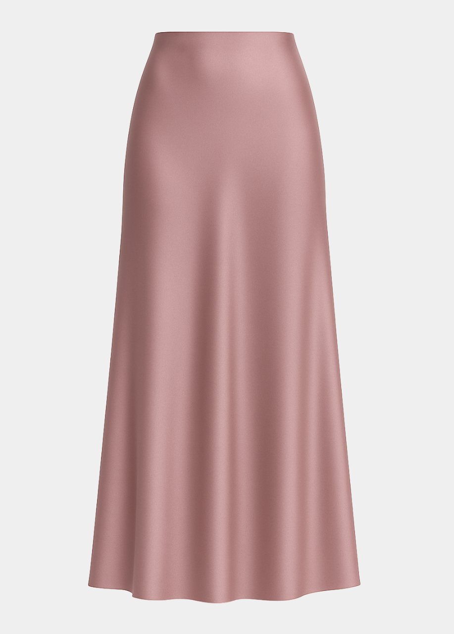Tall Classic Satin Maxi Skirt