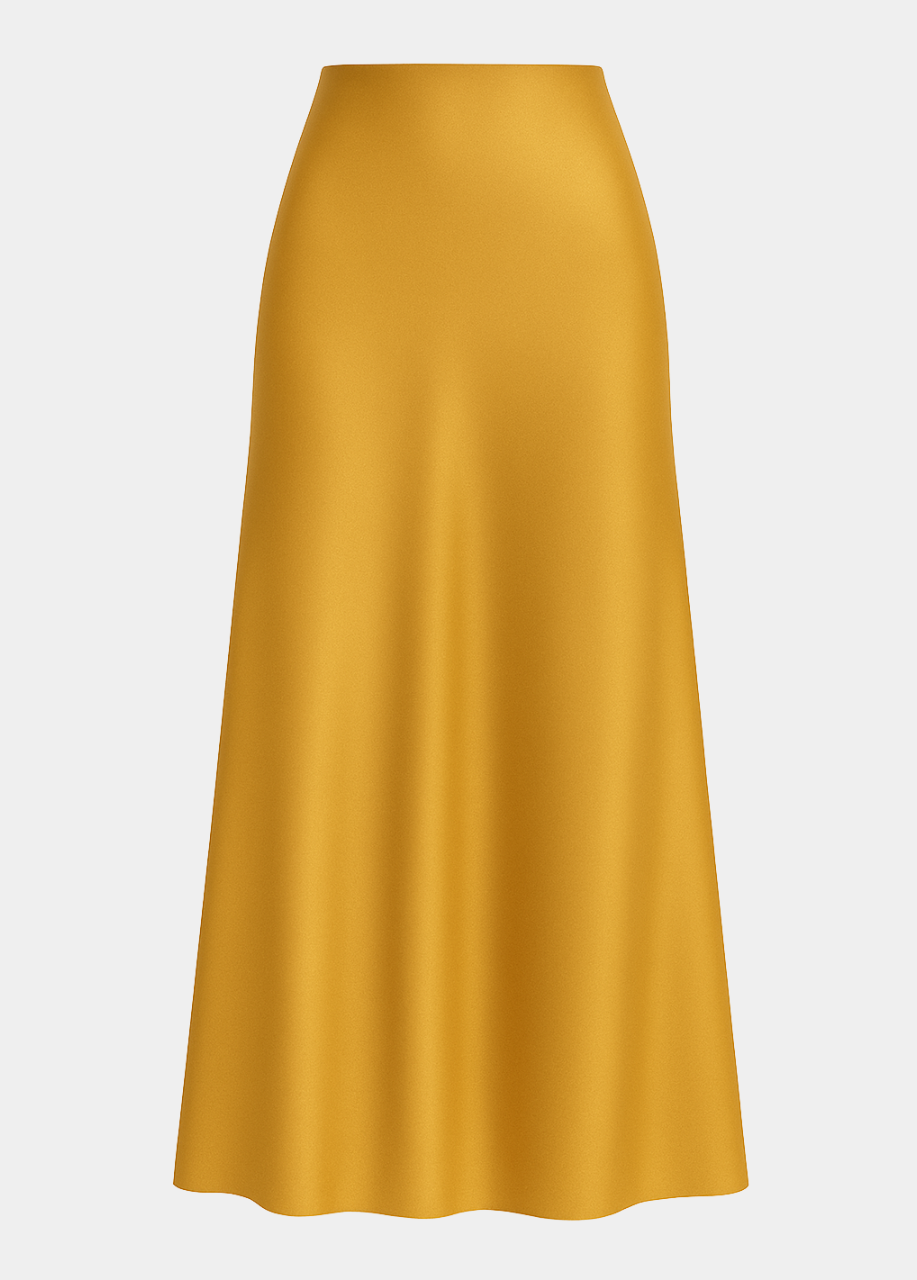 Tall Classic Satin Maxi Skirt