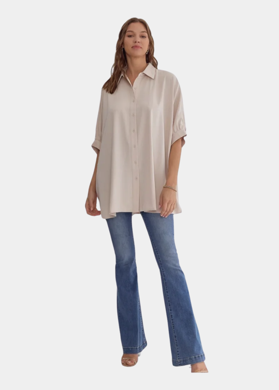 Entro Drapey Dolman Sleeve Shirt