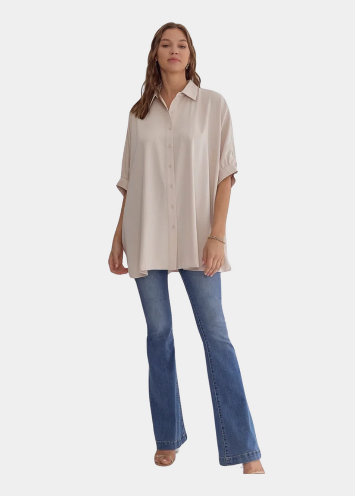 Entro Drapey Dolman Sleeve Shirt