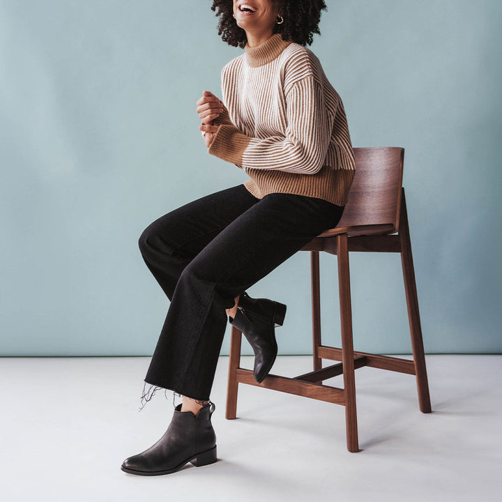 The Ali Ankle Boot - Black