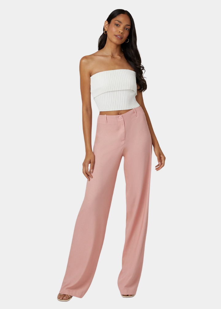 Tall Auburn Linen Pants