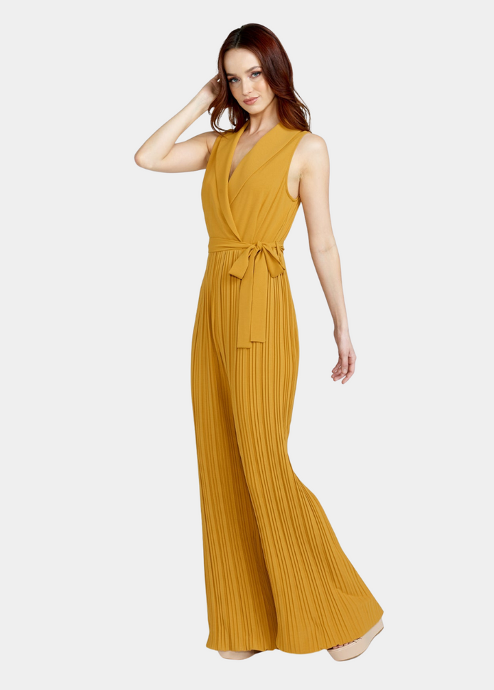 Tall Ashley Pleated Jumpsuit