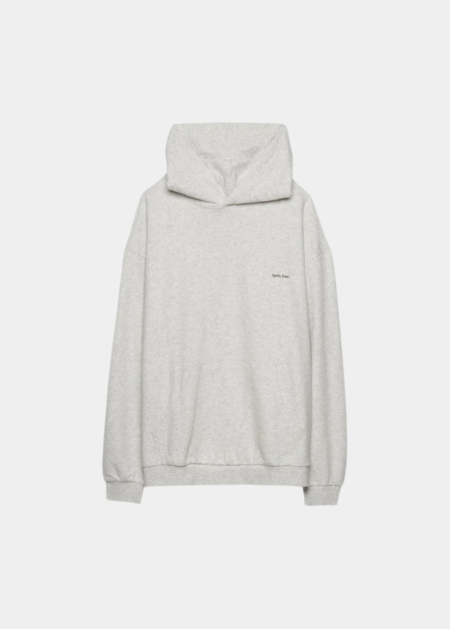 Après Core Hoodie In Heather Gray
