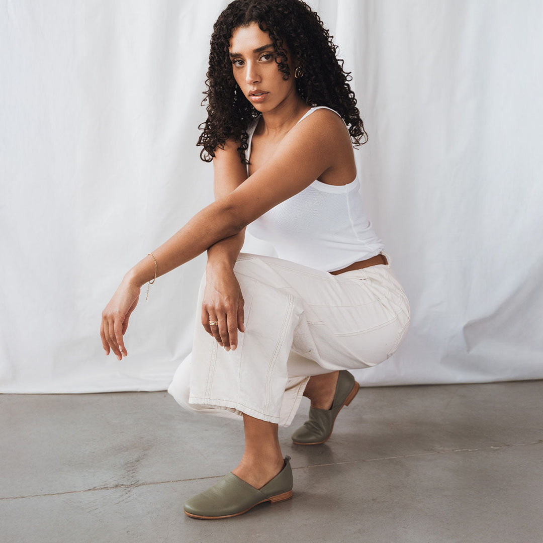 The At-Leisure Slip-On 2.0 - Eucalyptus