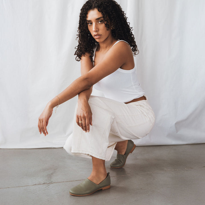 The At-Leisure Slip-On 2.0 - Eucalyptus