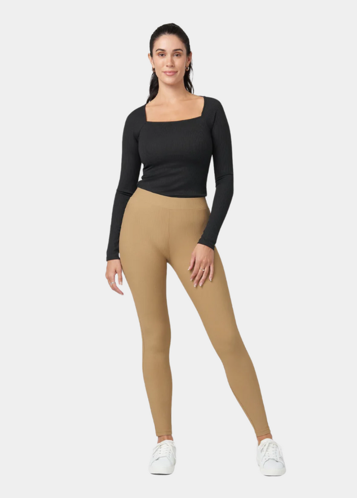 Tall Bronx Ribbed Leggings