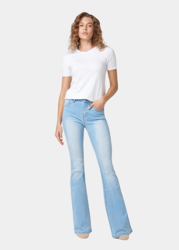 Tall Riley High Rise Flare Jeans