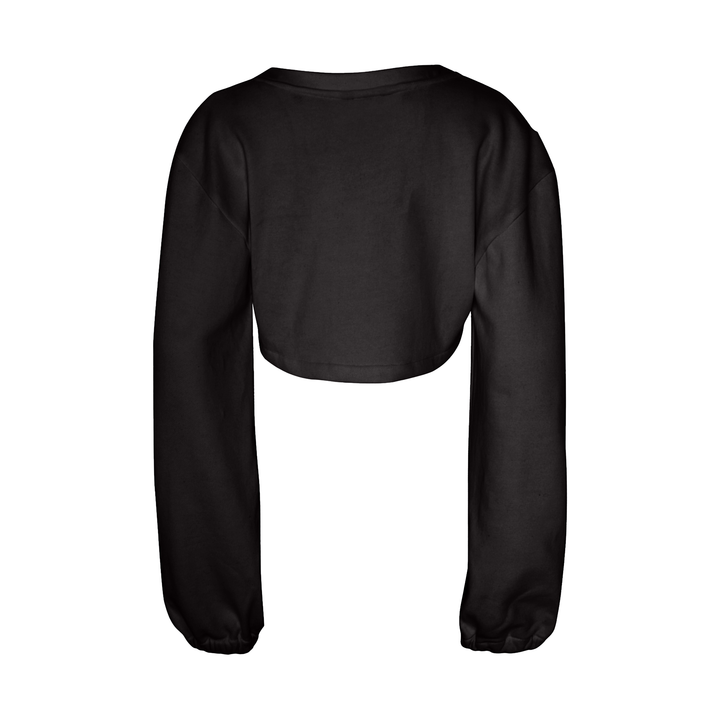 Extended Sleeve V-Neck Sweatshirt