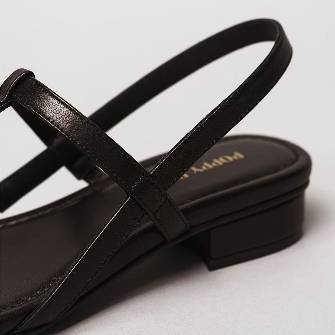 The Barely There Sandal - Black