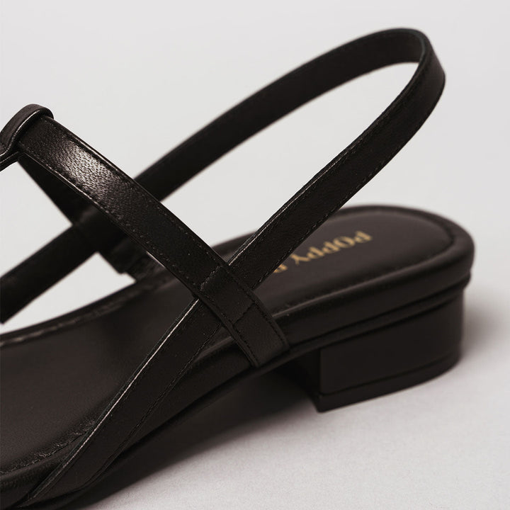 The Barely There Sandal - Black