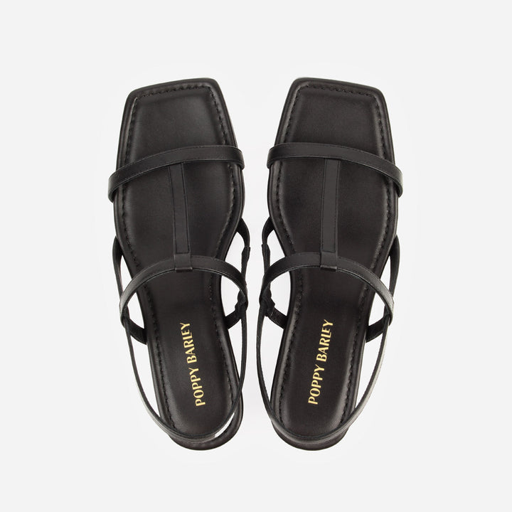 The Barely There Sandal - Black