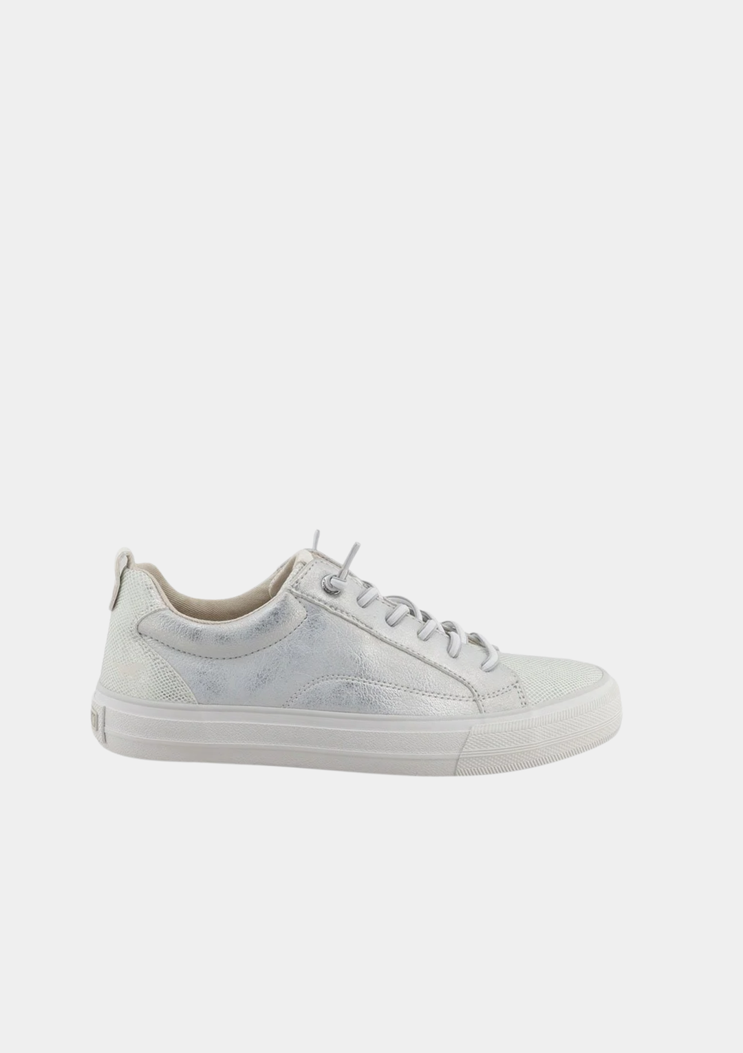 Mustang Slip-On Trainers - Metallic Silver