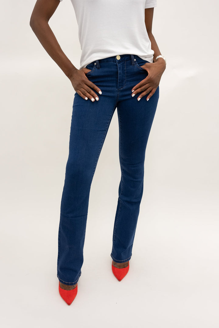 38" High Rise Slim Boot Jeans - Safia