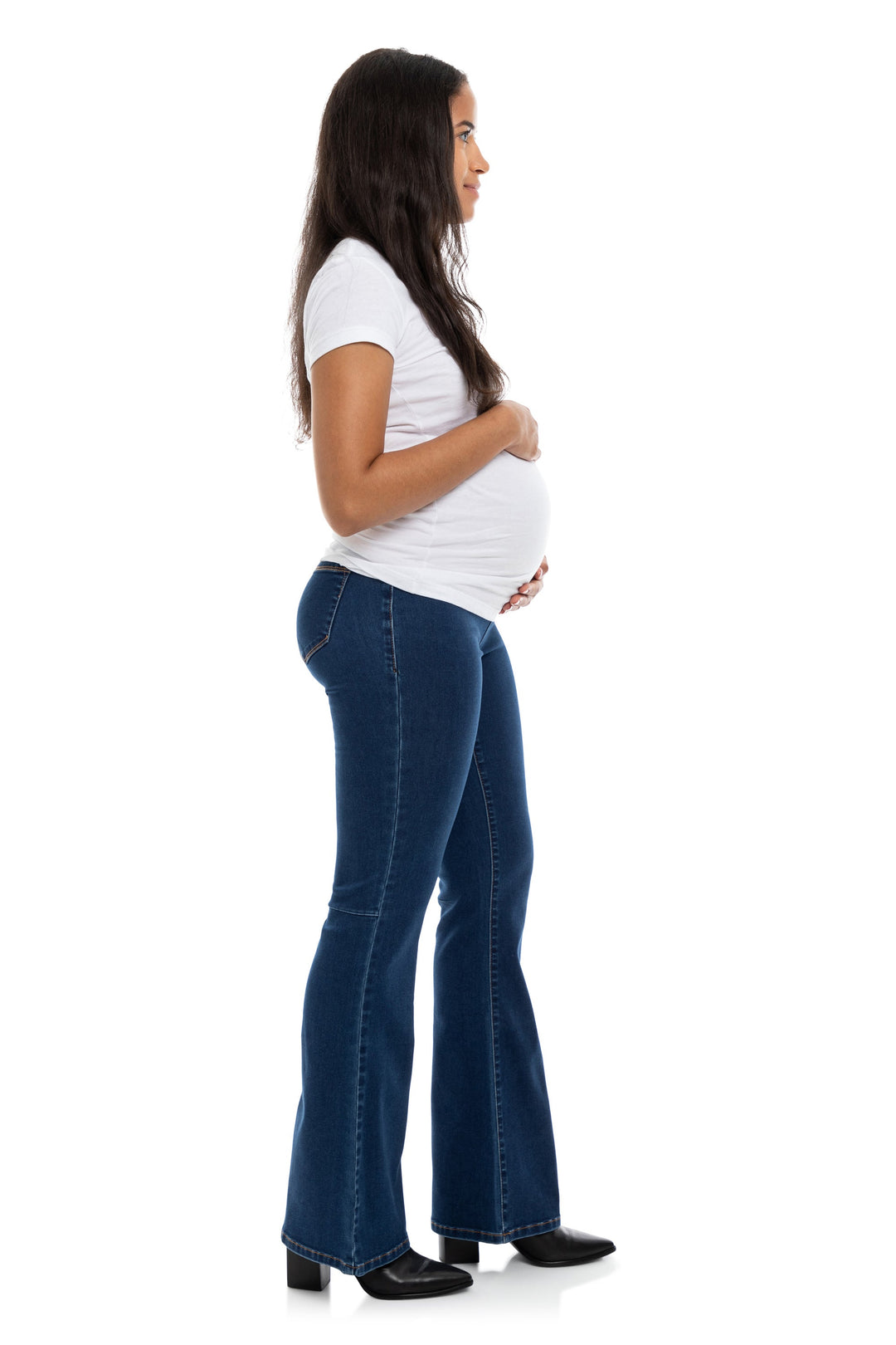 Maternity 33'' Better Butter Slim Boot Jean - Safia
