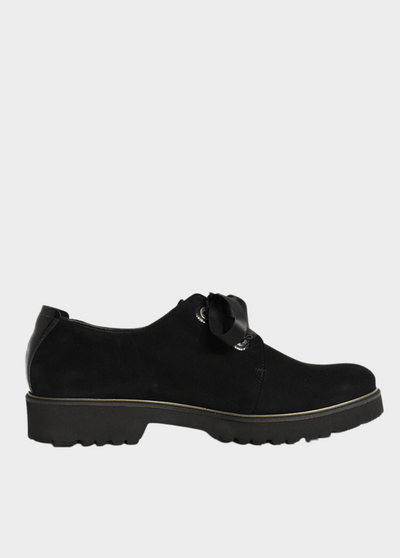 Semler Fashionable Black Suede Shoes