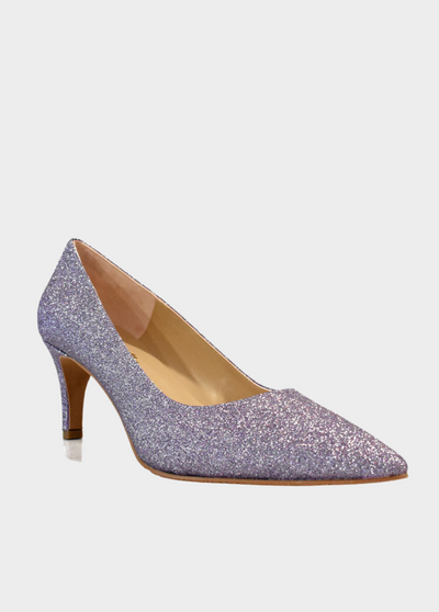 Cinderella Shoes Fabulous Purple Sparkle Heels