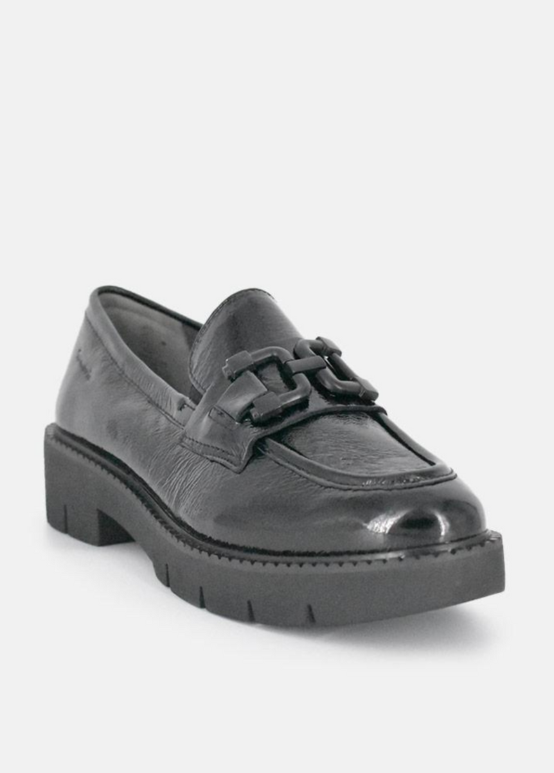 Tamaris Stylish Black Patent Shoes