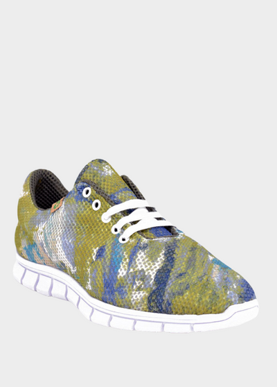 Cinderella Vegan Sporty Blue/Green Trainers