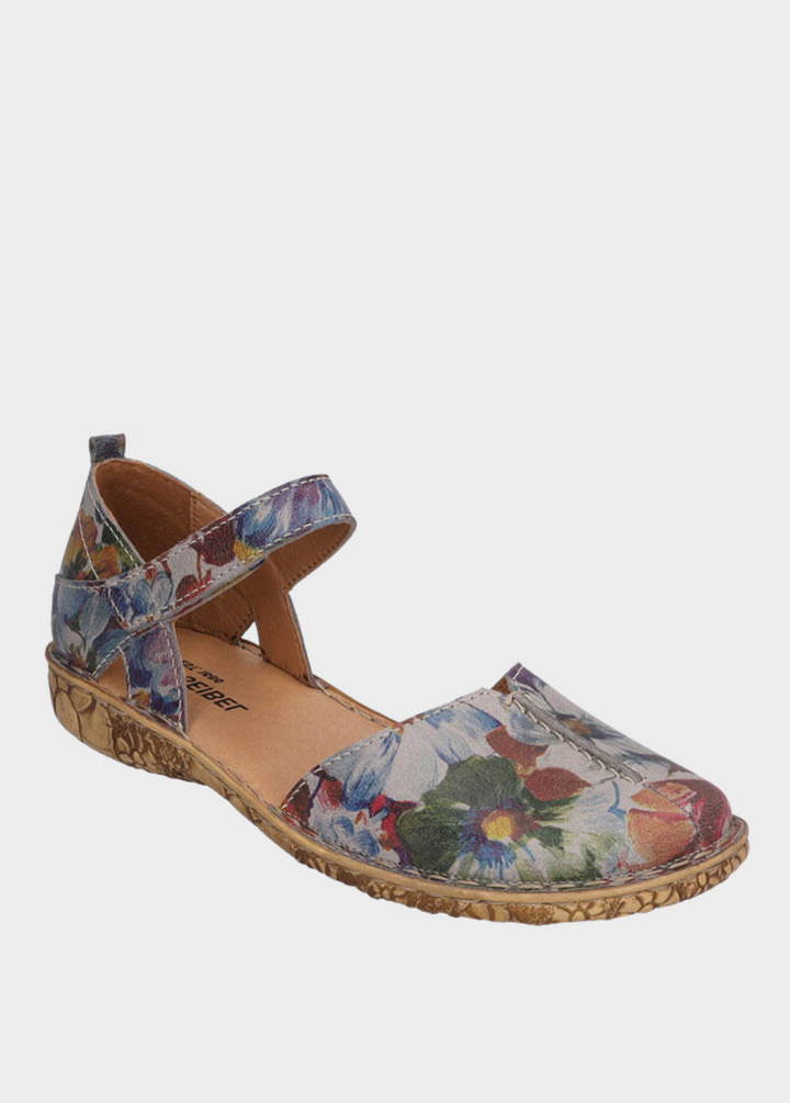 Josef Seibel Pretty Floral Closed Toe Sandals